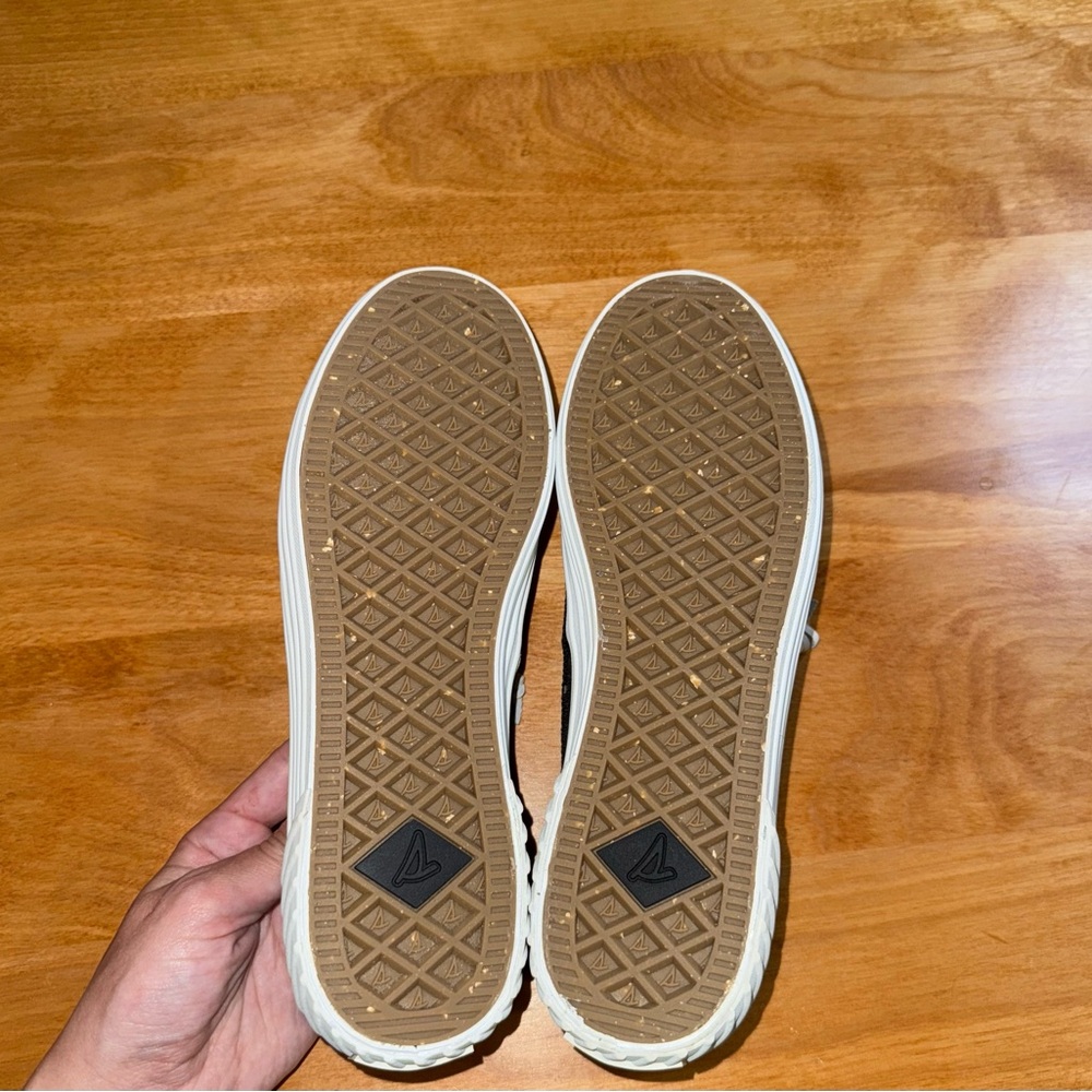 Sperry Black Canvas Sneakers - Picture 5 of 7